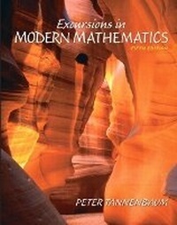 Enlarge image Cover: Excursions in Modern Mathematics - Pearson