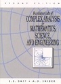 Cover: Fundamentals of Complex Analysis for Mathematics, Science And Engineering - Pearson