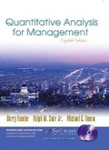 Cover: Quantitative Analysis for Management and Student CD-ROM - Pearson