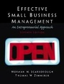 Cover: Effective Small Business Management - Pearson