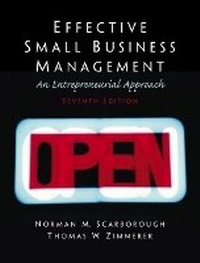 Enlarge image Cover: Effective Small Business Management - Pearson