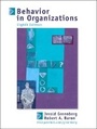 Cover: Behavior in Organizations - Pearson