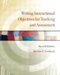 Cover: Writing Instructional Objectives for Teaching and Assessment - Pearson