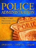 Cover: Police Administration - Pearson
