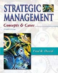 Enlarge image Cover: Strategic Management - Pearson