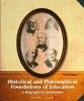 Cover: Historical and Philosophical Foundations of Education - Pearson