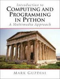 Abbildung von: Introduction to Computing and Programming in Python, A Multimedia Approach - Pearson