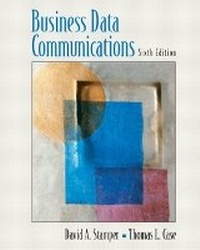 Abbildung von: Business Data Communications - Pearson
