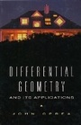 Cover: Differential Geometry and Its Applications - Pearson