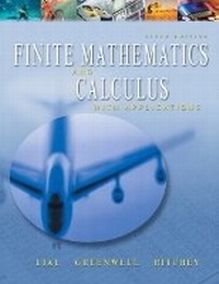 Enlarge image Cover: Finite Mathematics and Calculus with Applications - Pearson