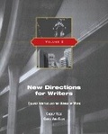 Cover: New Directions for Writers, Volume II - Pearson