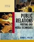Cover: Public Relations Writing and Media Techniques - Pearson