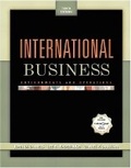 Cover: International Business - Pearson