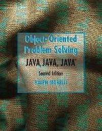 Enlarge image Cover: Java, Java, Java Object-Oriented Problem Solving - Pearson
