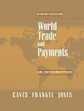Cover: World Trade and Payments - Pearson