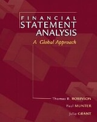 Enlarge image Cover: Financial Statement Analysis - Pearson