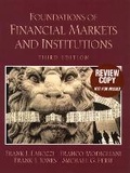 Cover: Foundations of Financial Markets and Institutions - Pearson