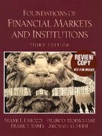 Enlarge image Cover: Foundations of Financial Markets and Institutions - Pearson