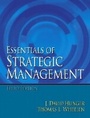 Cover: Essentials of Strategic Management - Pearson