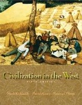 Cover: Civilization in the West, Single Volume Edition (Book Alone) - Pearson