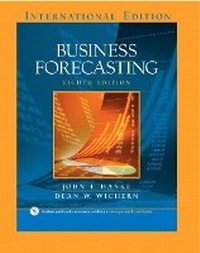 Enlarge image Cover: Business Forecasting and Student CD Package - Pearson