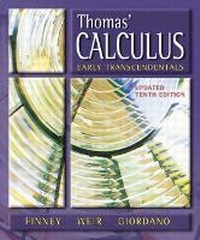 Enlarge image Cover: Thomas' Calculus, Early Transcendentals, Updated - Pearson
