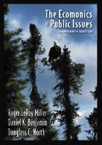 Enlarge image Cover: The Economics of Public Issues - Pearson