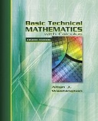 Enlarge image Cover: Basic Technical Mathematics with Calculus - Pearson