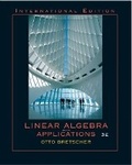Cover: Linear Algebra with Applications - Pearson