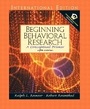 Cover: Beginning Behavioral Research - Pearson