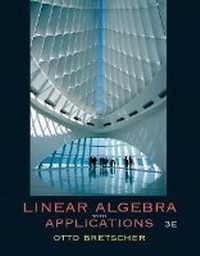 Abbildung von: Linear Algebra with Applications - Pearson