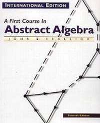 Enlarge image Cover: A First Course in Abstract Algebra - Pearson