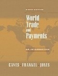 Cover: World Trade and Payments - Pearson
