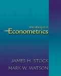 Cover: Introduction to Econometrics - Pearson