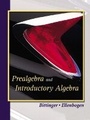 Cover: Prealgebra and Introductory Algebra - Pearson
