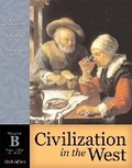 Cover: Civilization in the West, Volume B (from 1350 to 1850) - Pearson