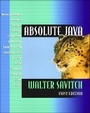 Cover: Absolute Java - Pearson
