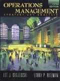 Cover: Operations Management and CD-ROM Package - Prentice Hall