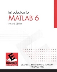 Enlarge image Cover: Introduction to MatLAB 6-6.5 Update Edition - Pearson