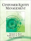 Cover: Customer Equity Management - Pearson