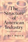 Cover: The Structure of American Industry - Pearson