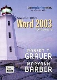 Enlarge image Cover: Exploring Microsoft Word 2003 Comprehensive - Pearson