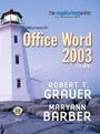 Cover: Exploring Microsoft Word 2003 Volume 1 - Pearson