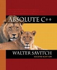 Enlarge image Cover: Absolute C++ - Pearson