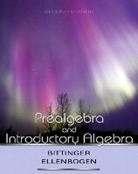 Enlarge image Cover: Prealgebra and Introductory Algebra - Pearson