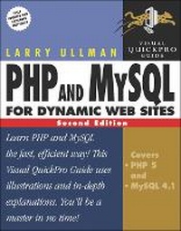 Abbildung von: PHP and MySQL for Dynamic Web Sites - Peachpit Press Publications