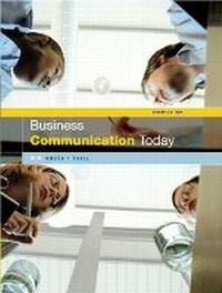 Enlarge image Cover: Business Communication Today - Pearson