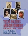 Cover: Texas Politics and Government - Pearson