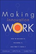 Cover: Making Innovation Work - Financial TImes Prentice Hall