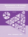 Cover: Mathematics Activities for Elementary School Teachers - Pearson